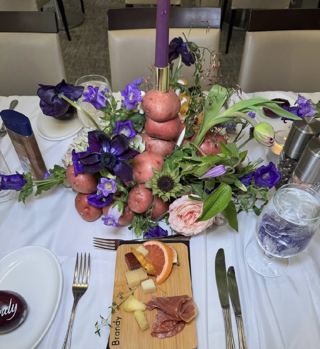 A place setting designed with intention