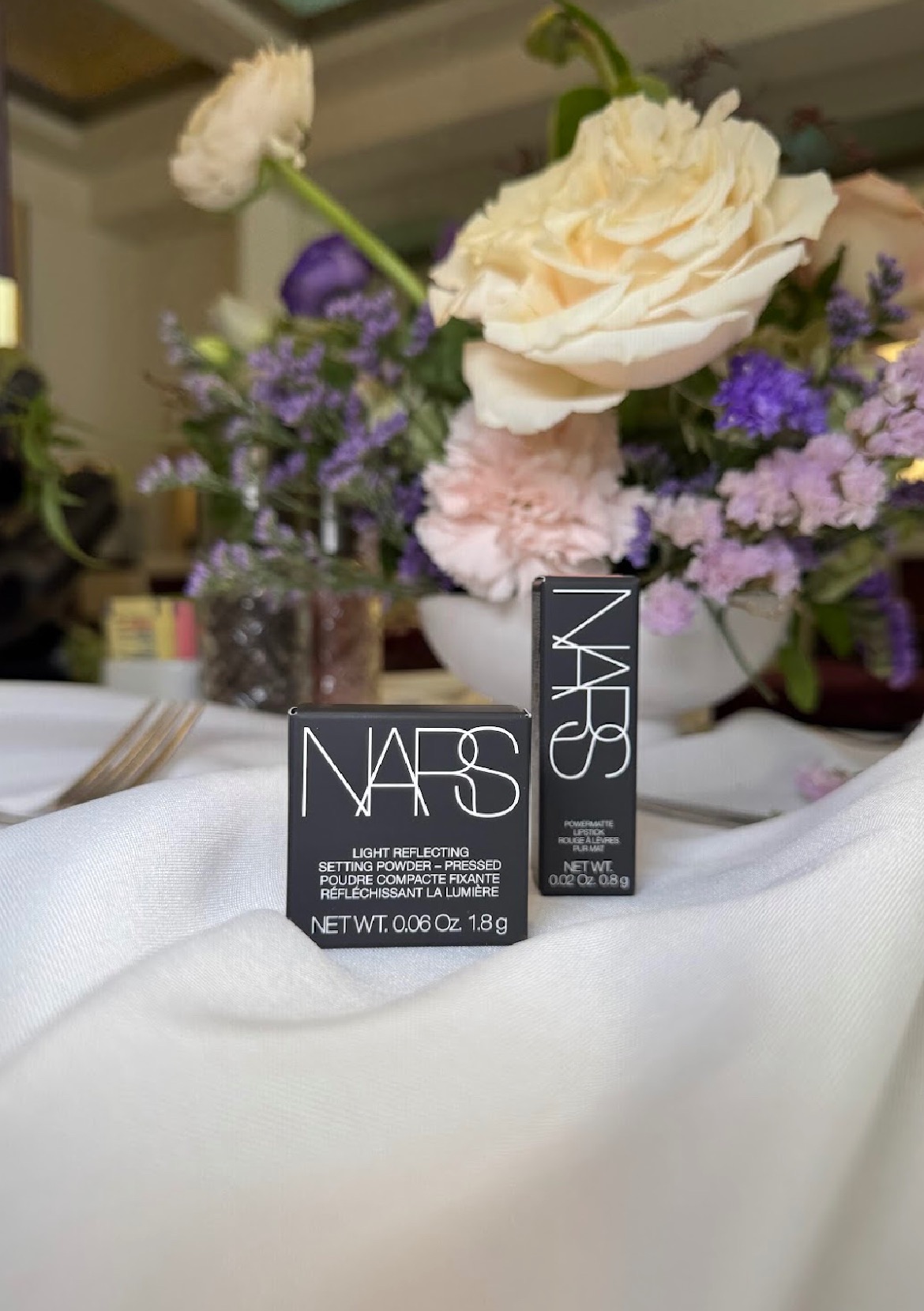 NARS brand integration at Erica's Table of 20